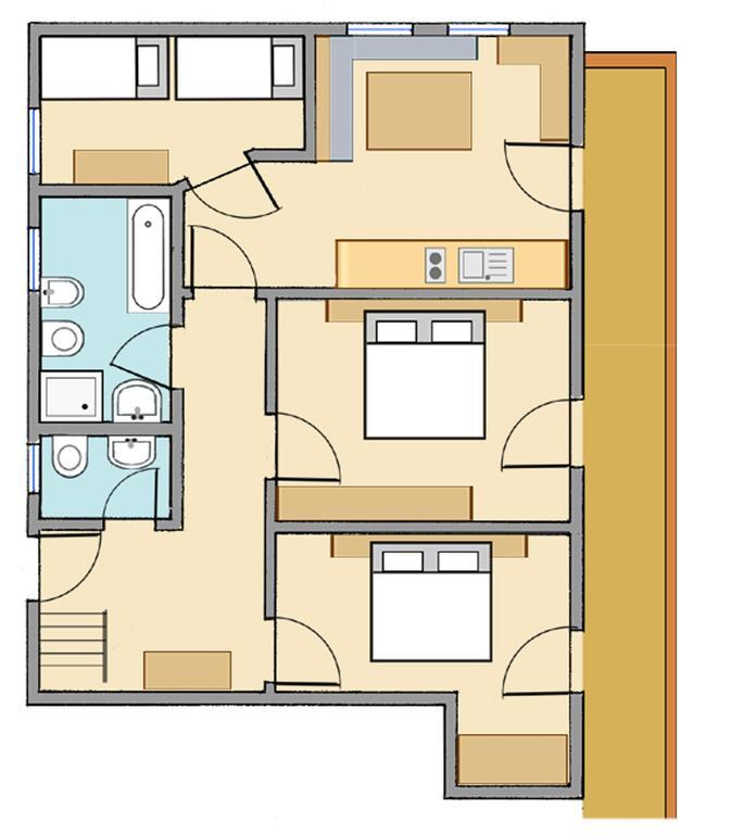 Villa Feichterhof Voppichler Rio Bianco/Weissenbach Habitación foto